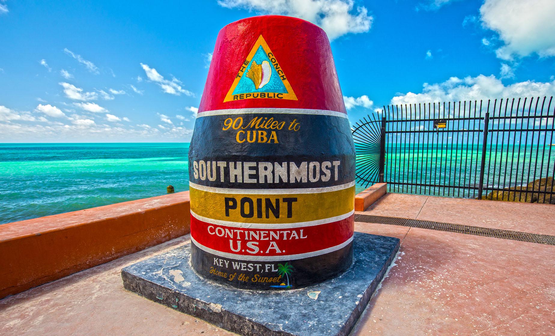 Southernmost Point Continental USA Miami