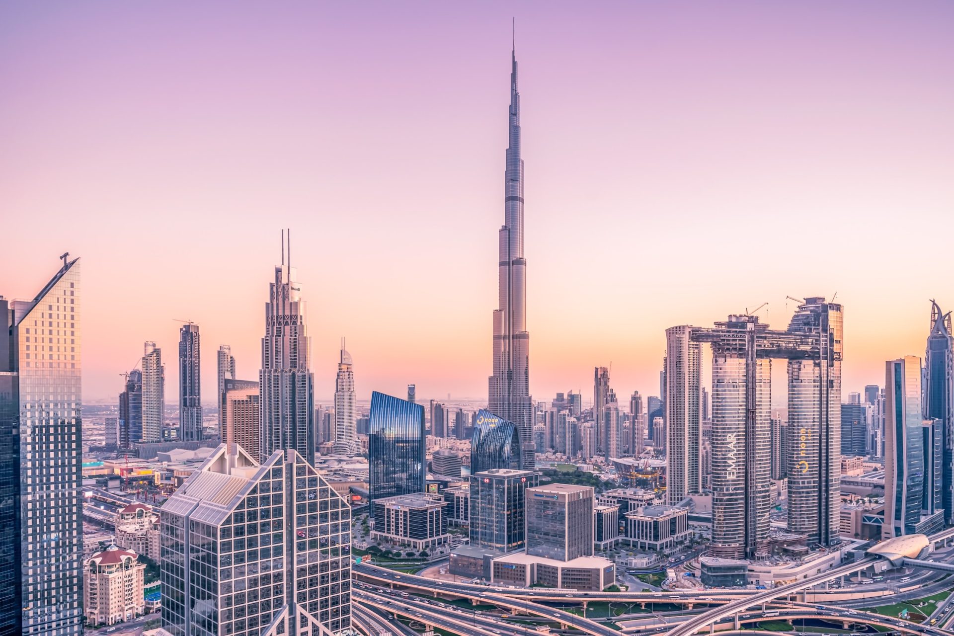 United Arab Emirates Dubai Building Landscape